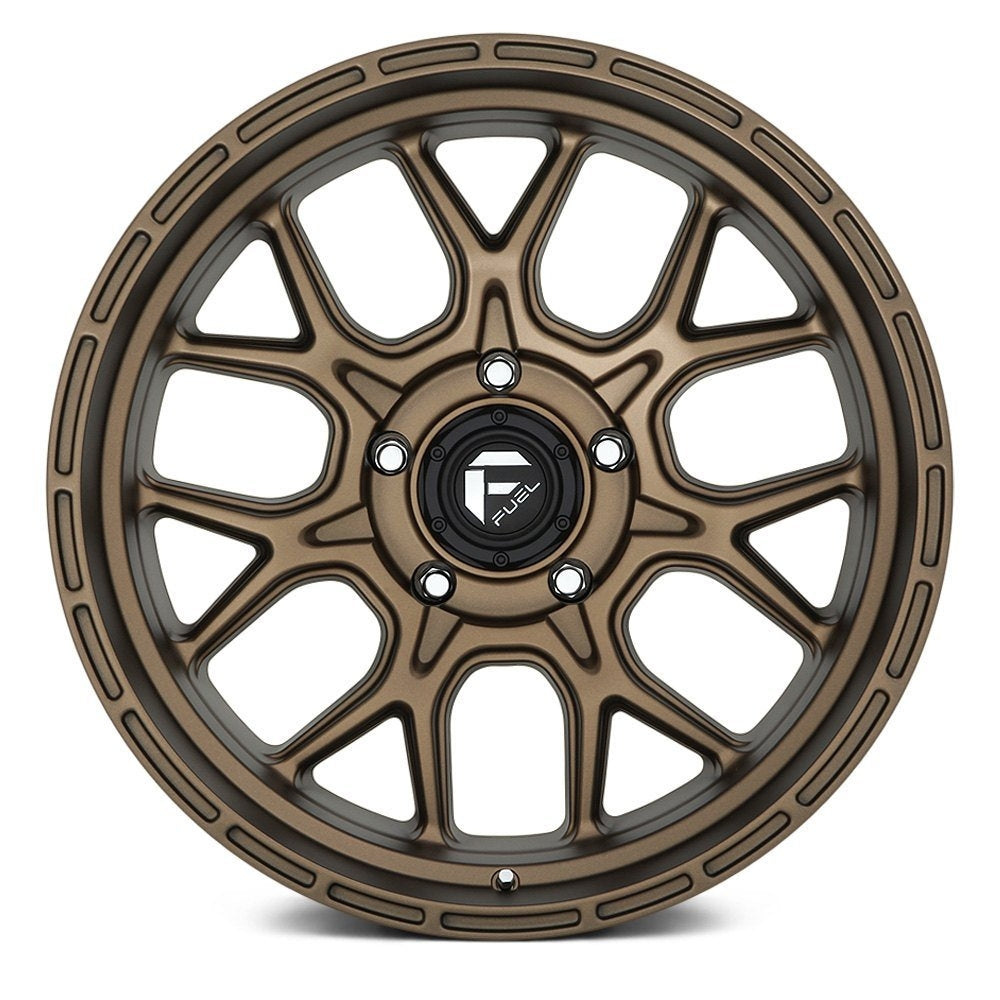 (Clearance - No Returns) 17x9 Fuel Off-Road Tech Matte Bronze D671 5x5/127 1mm