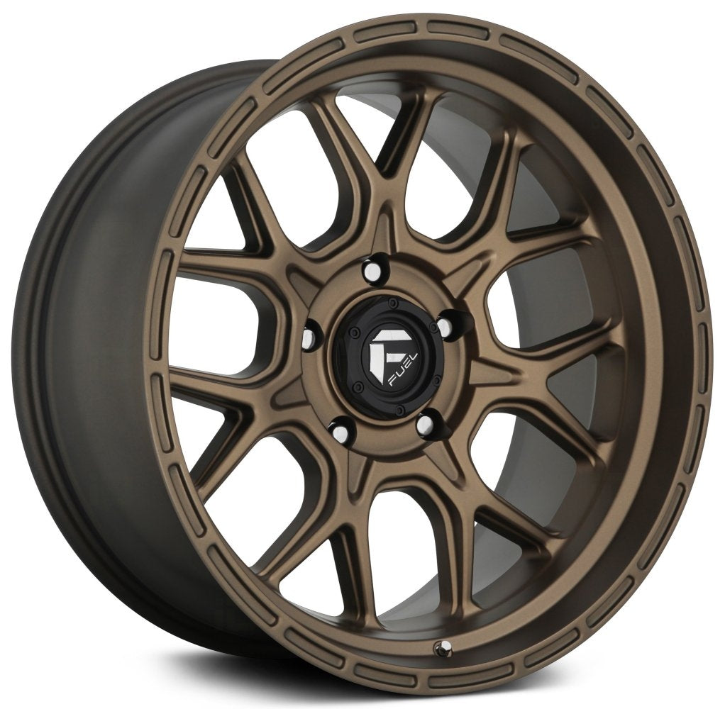 (Clearance - No Returns) 17x9 Fuel Off-Road Tech Matte Bronze D671 5x5/127 1mm