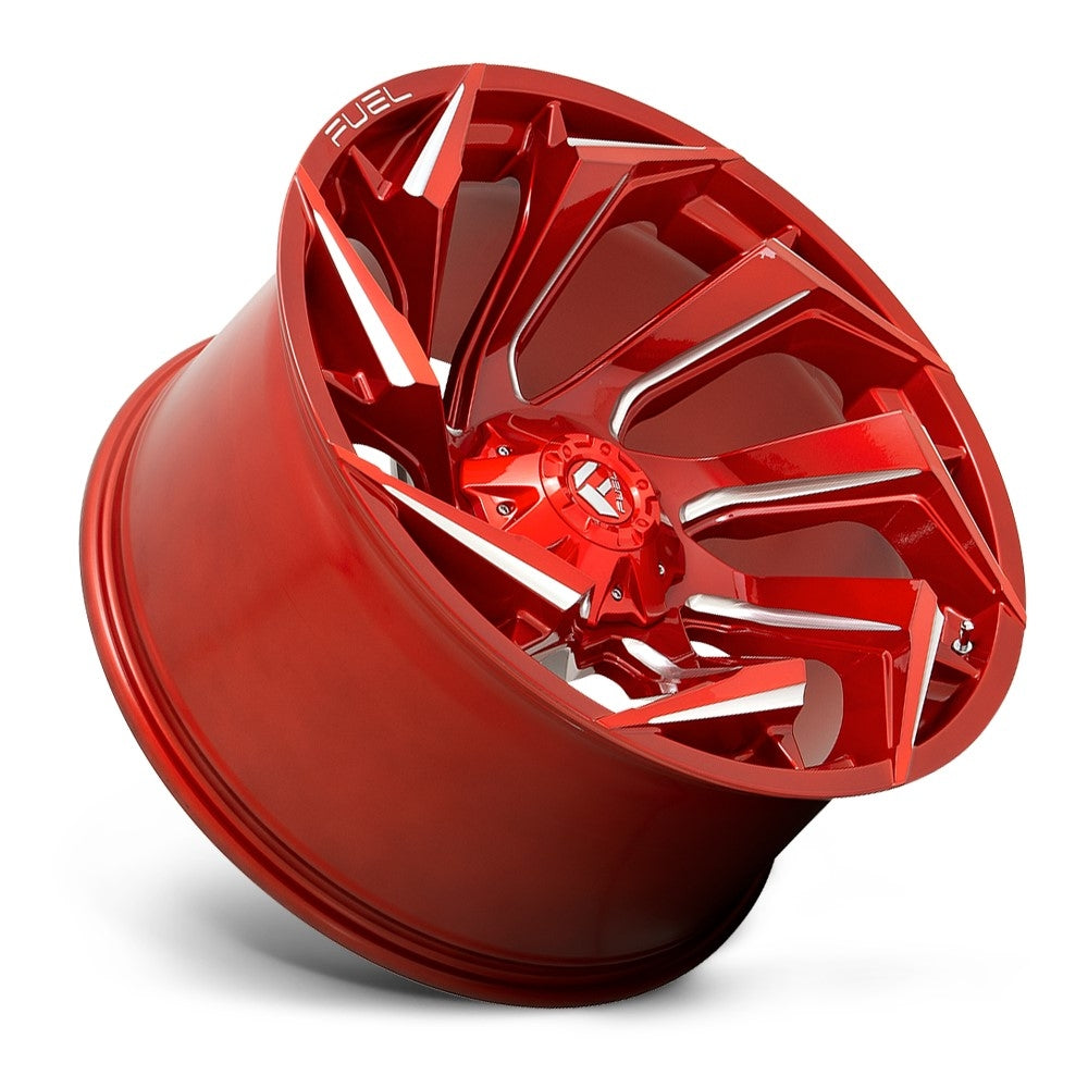 (Clearance - No Returns) 17x9 Fuel Off-Road Reaction Candy Red D754 6x135 6x5.5/139.7 1mm