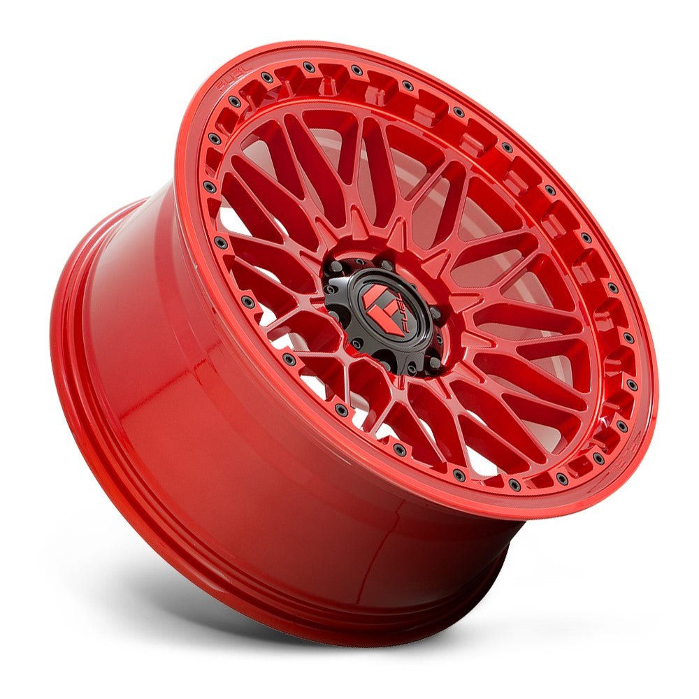 (Clearance - No Returns) 17x9 Fuel Off-Road Trigger Candy Red D758 6x5.5/139.7 1mm