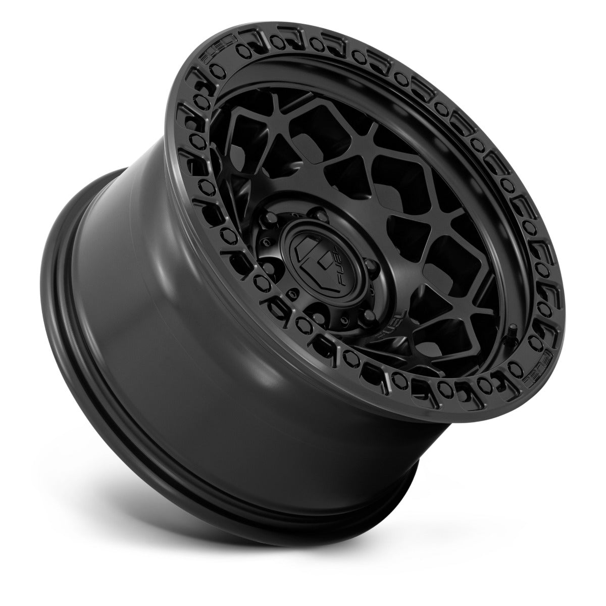 (Clearance - No Returns) 17x9 Fuel Off-Road Unit Matte Black w/ Matte Black Ring D786 6x135 1mm