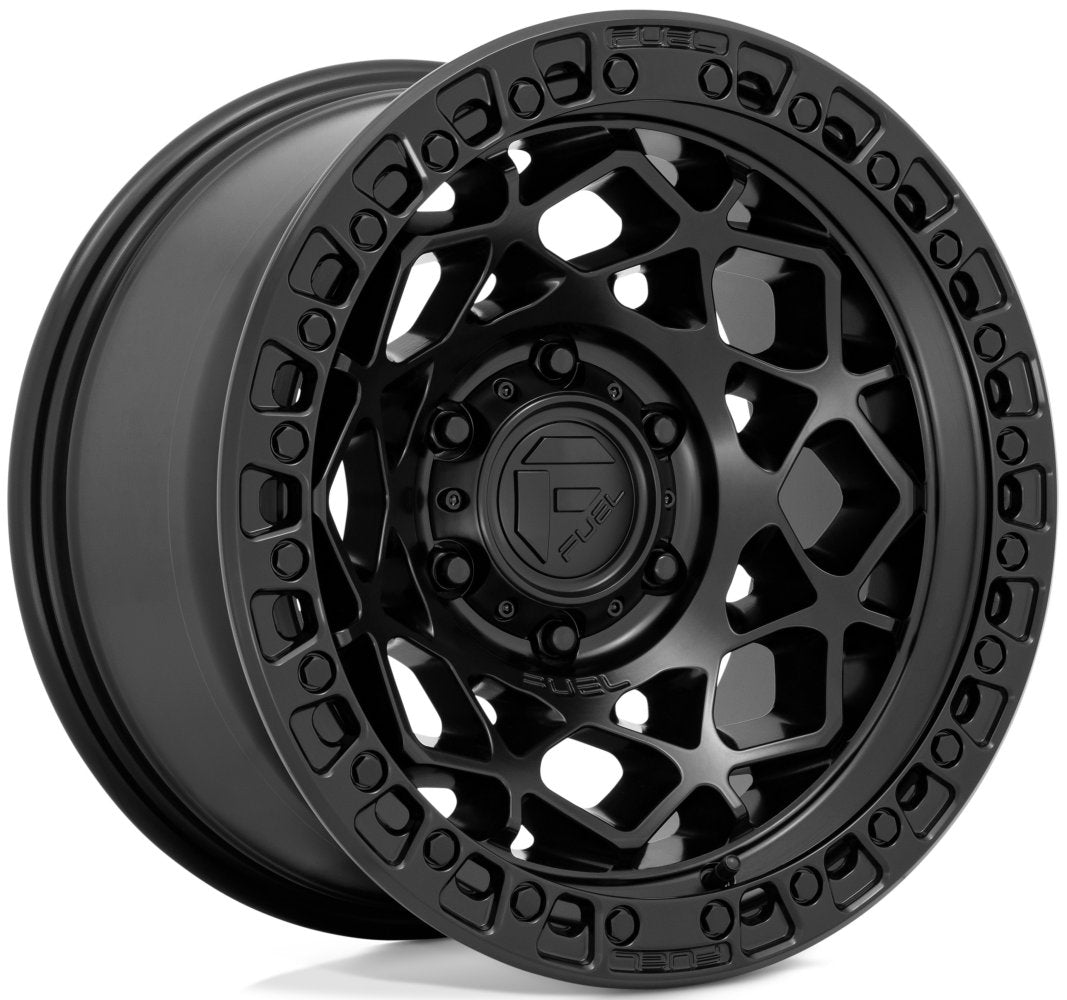 (Clearance - No Returns) 17x9 Fuel Off-Road Unit Matte Black w/ Matte Black Ring D786 6x135 1mm