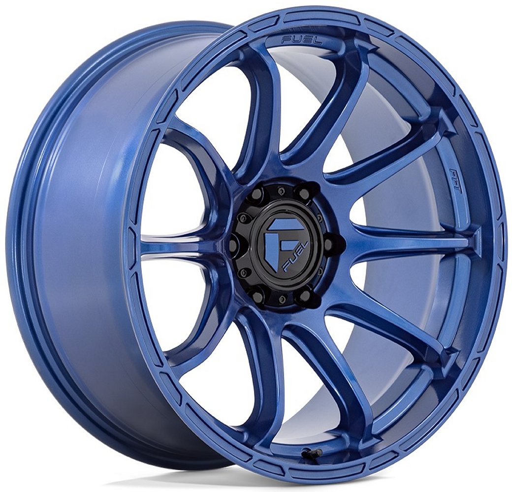 (Clearance - No Returns) 17x9 Fuel Off-Road Variant Dark Blue D794 5x5/127 -12mm