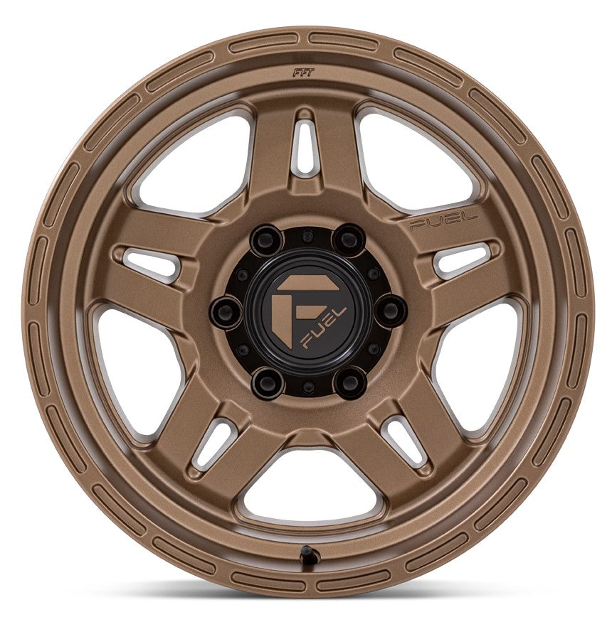 (Clearance - No Returns) 17x9 Fuel Off-Road Oxide Matte Bronze D800 5x5/127 -38mm