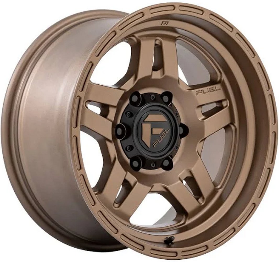 (Clearance - No Returns) 17x8.5 Fuel Off-Road Oxide Matte Bronze D800 5x5/127 1mm