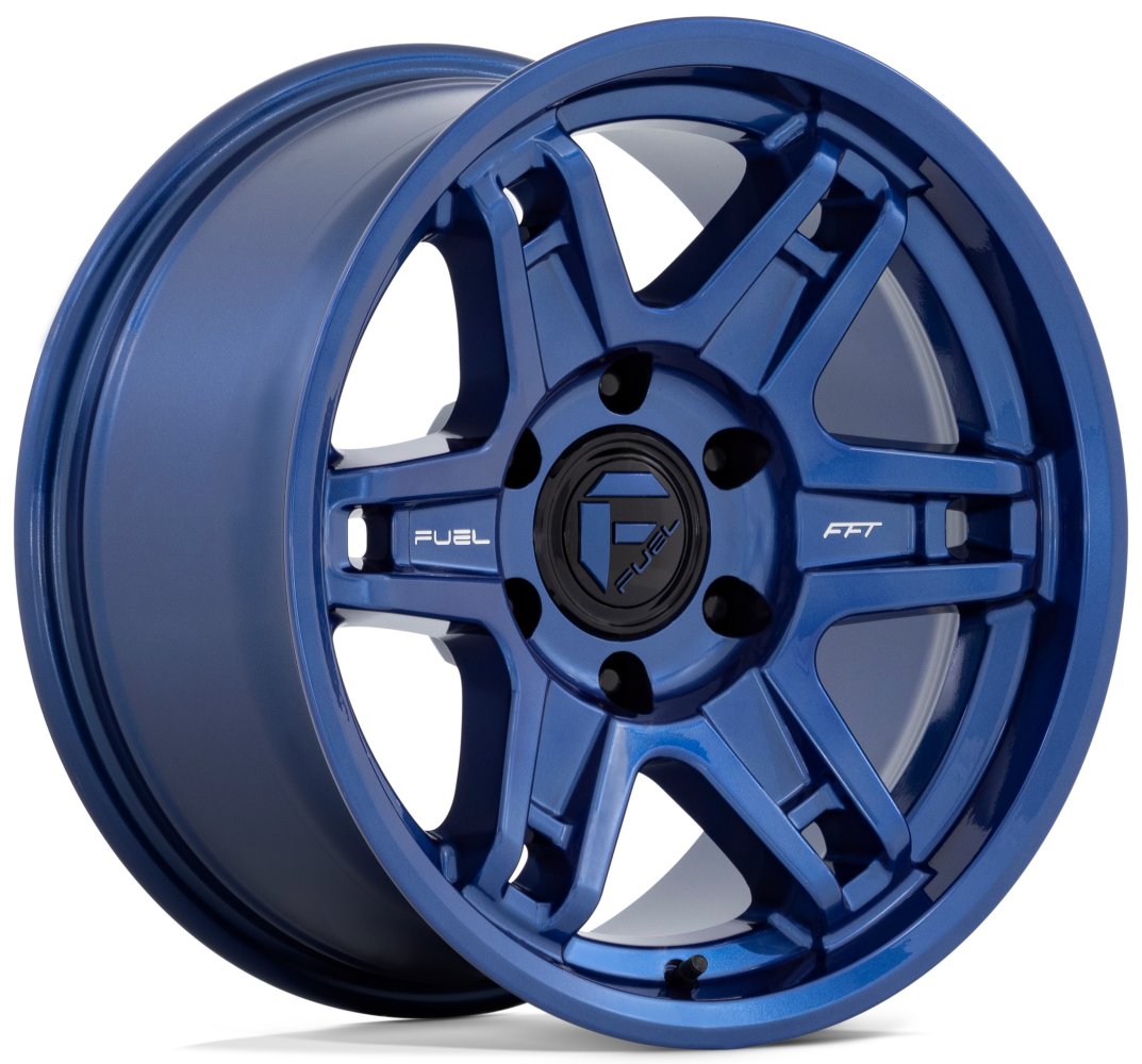 (Clearance - No Returns) 17X8.5 Fuel Off-Road Slayer Dark Blue D839 5x5/127 1mm