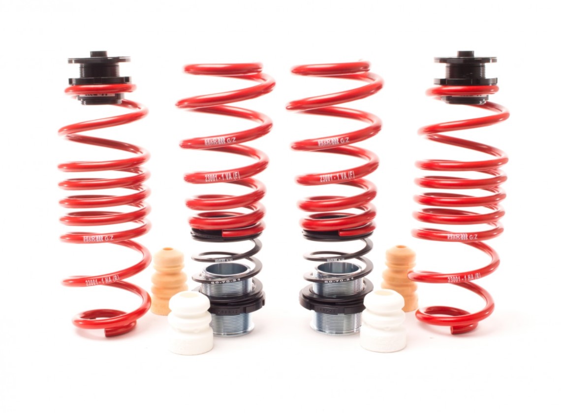 H&R VTF Adj Lowering Springs 15-21 Mercedes-Benz C63 AMG Coupe C205 VTF Adjustable Lowering Springs (w/AMG Ride Control) 23002-2