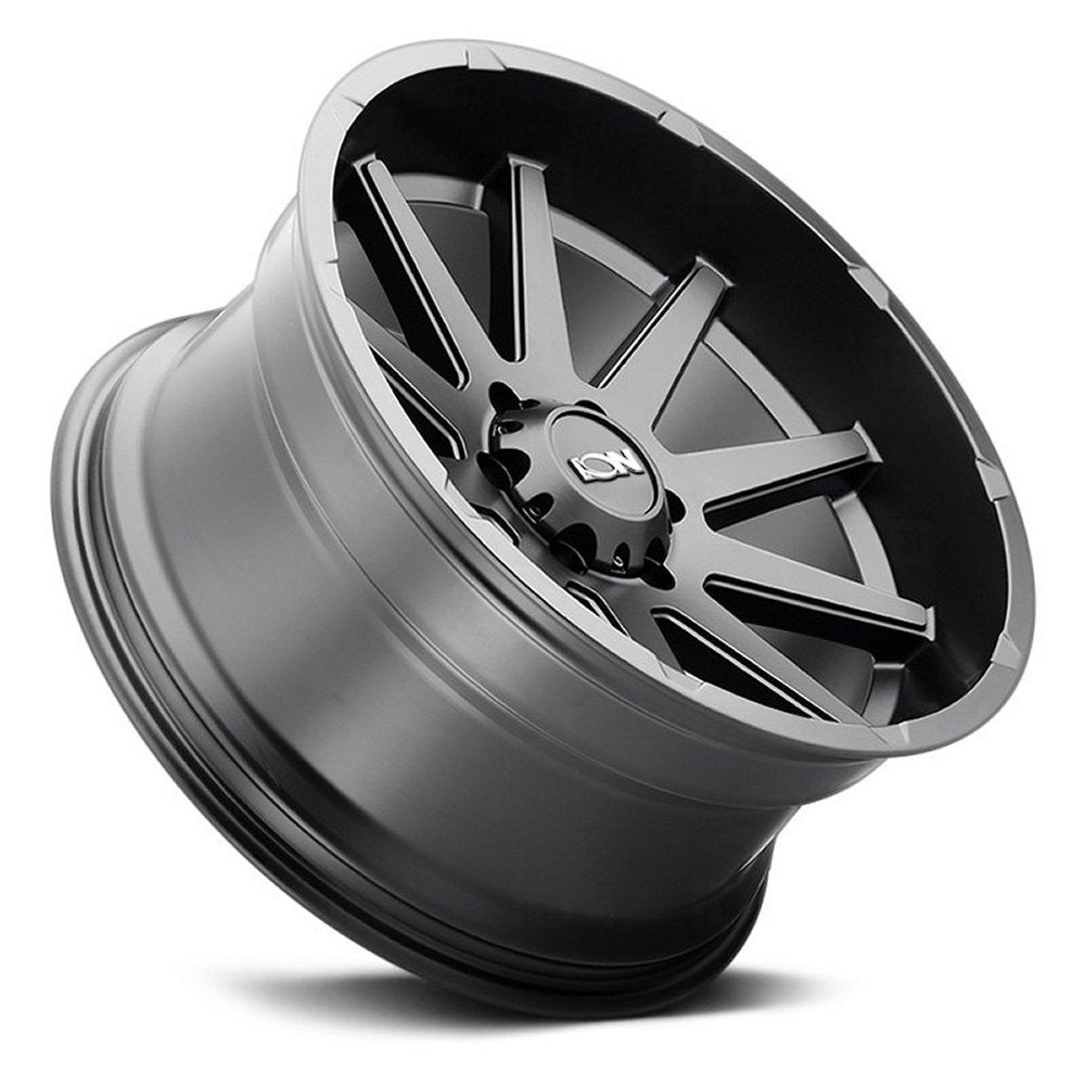 (Clearance - No Returns) 17x9 ION Alloy 143 Matte Black  8x170 18mm