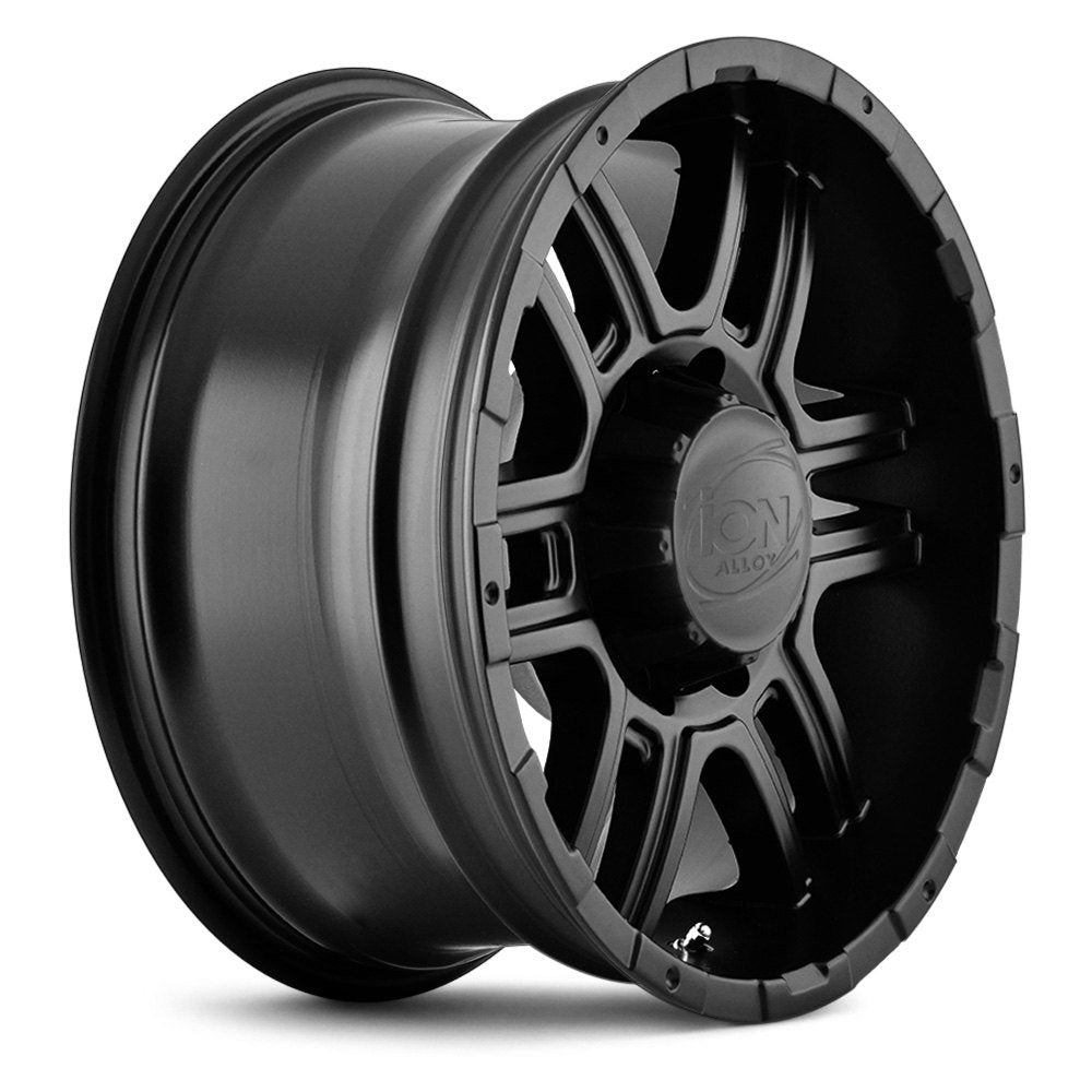 (Clearance - No Returns) 16x8 ION Alloy 179 Matte Black 5x5/127 10mm