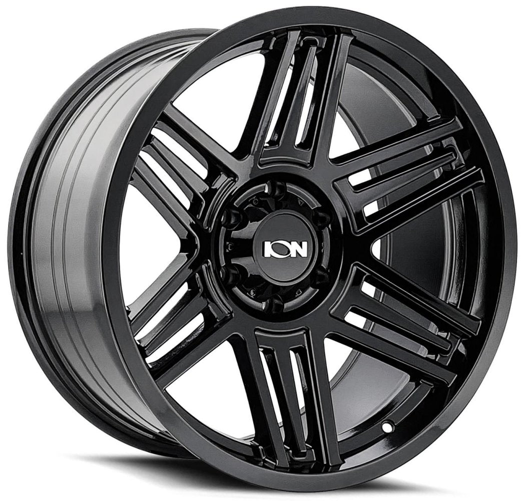 (Clearance - No Returns) 17x9 ION Alloy 147 Gloss Black 8x170 0mm