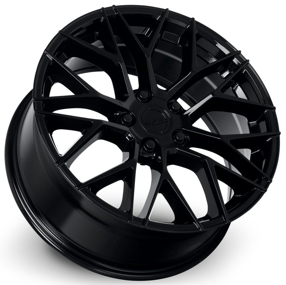18x8 Katana Racing KR01 Gloss Black 5x112 40mm