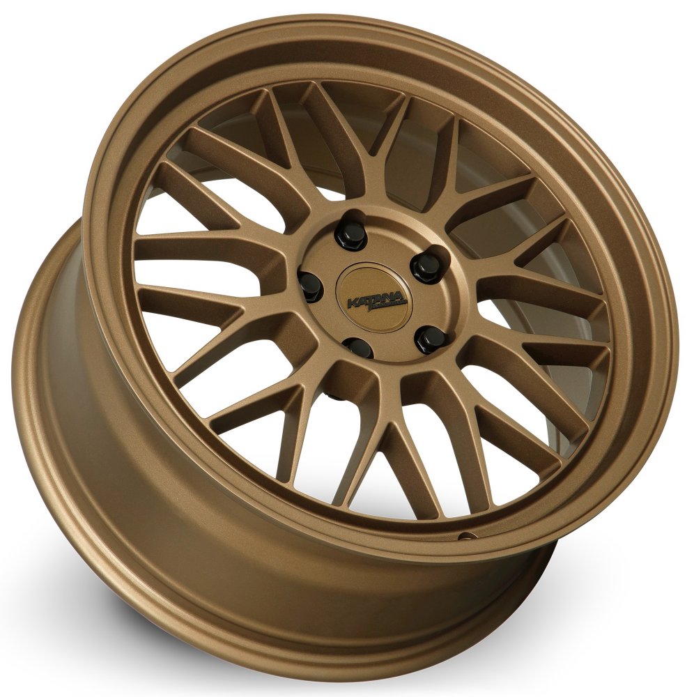 18x8 Katana Racing KR06 Matte Bronze 5x120 40mm
