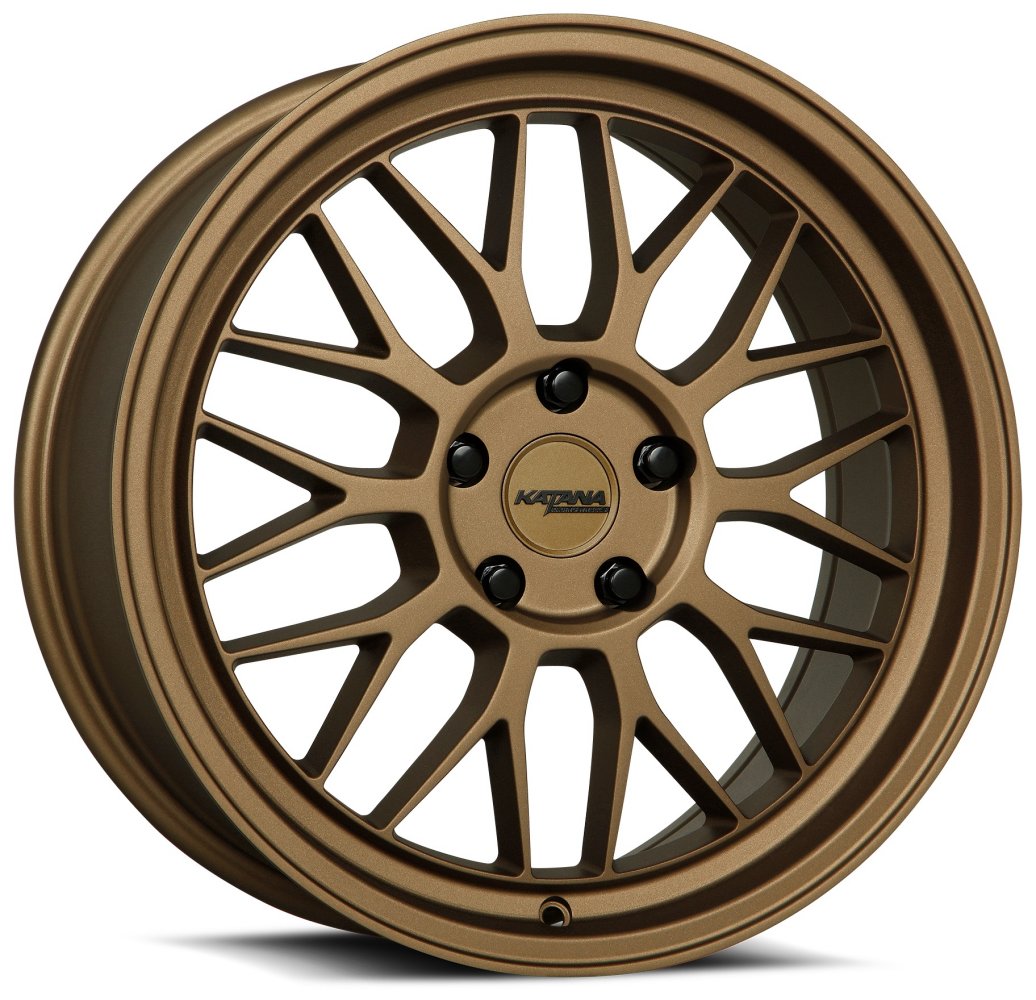 18x8 Katana Racing KR06 Matte Bronze 5x120 40mm