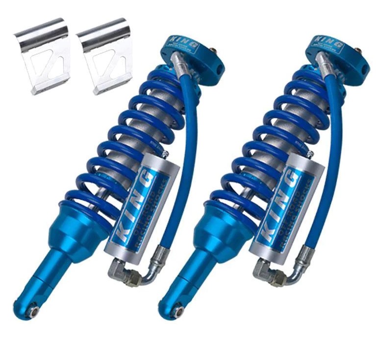 King Shocks 10-14 Toyota FJ Front 2.5 Dia Coilover Remote Reservoir Shock w/Adjuster (Pair) 25001-133A-EXT