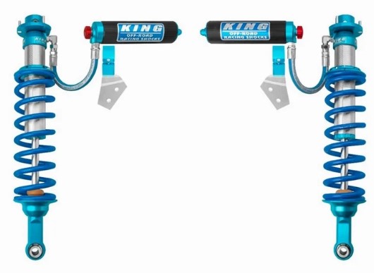 King Shocks 2021 Ford Bronco Rear 2.5 Dia Remote Reservoir Shock w/Adjusters (Pair) 25001-393A