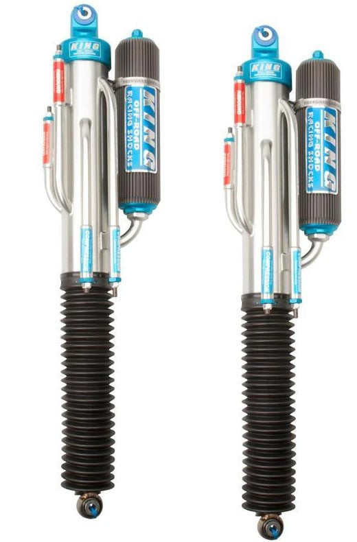 King Shocks 2017+ Ford F150 Raptor 4WD Rear 3.0 Dia Bypass Piggyback Shock w/Perf Fin Res (Pair) 30001-404