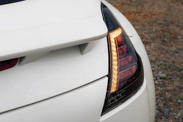 Morimoto XB LED Tails: Nissan 370Z (09-20) (Pair / Smoked) LF419
