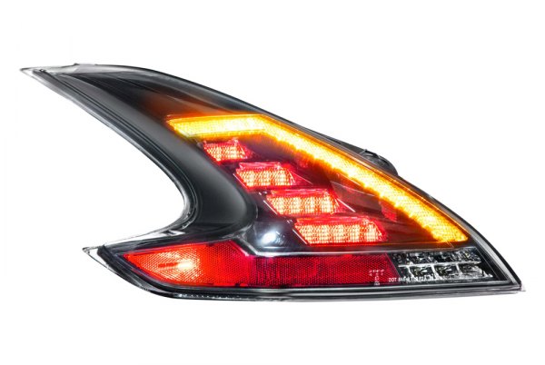 Morimoto XB LED Tails: Nissan 370Z (09-20) (Pair / Smoked) LF419