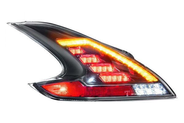 Morimoto XB LED Tails: Nissan 370Z (09-20) (Pair / Smoked) LF419