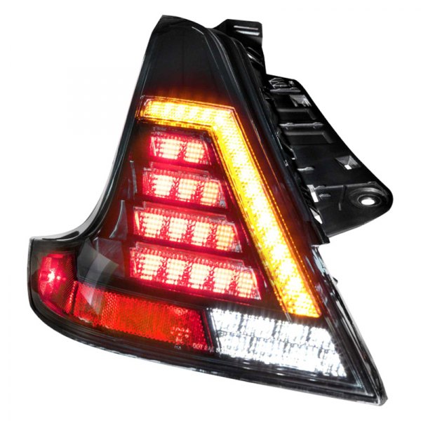 Morimoto XB LED Tails: Nissan 370Z (09-20) (Pair / Smoked) LF419