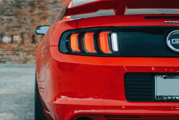Morimoto XB LED Tails: Ford Mustang (13-14) (Pair / Facelift / Smoked) LF422.2
