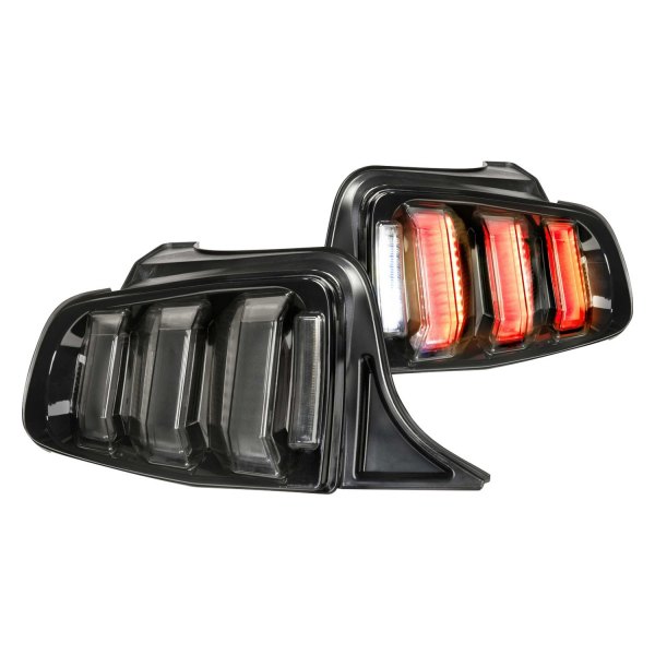 Morimoto XB LED Tails: Ford Mustang (10-12) (Pair / Facelift / Red) LF441.2
