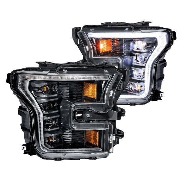Morimoto XB LED Headlights: Ford F150 (15-17) (Pair / ASM / White DRL) (Gen 2) LF502.2-ASM
