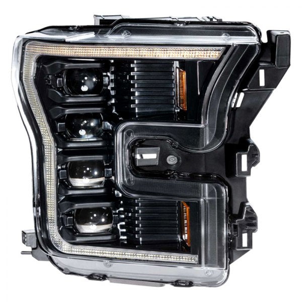 Morimoto XB LED Headlights: Ford F150 (15-17) (Pair / ASM / Amber DRL) (Gen 2) LF502-A.2-ASM