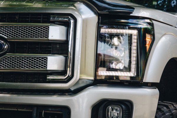 Morimoto XB LED Headlights: Ford Super Duty (11-16) (Pair / ASM) LF505-ASM