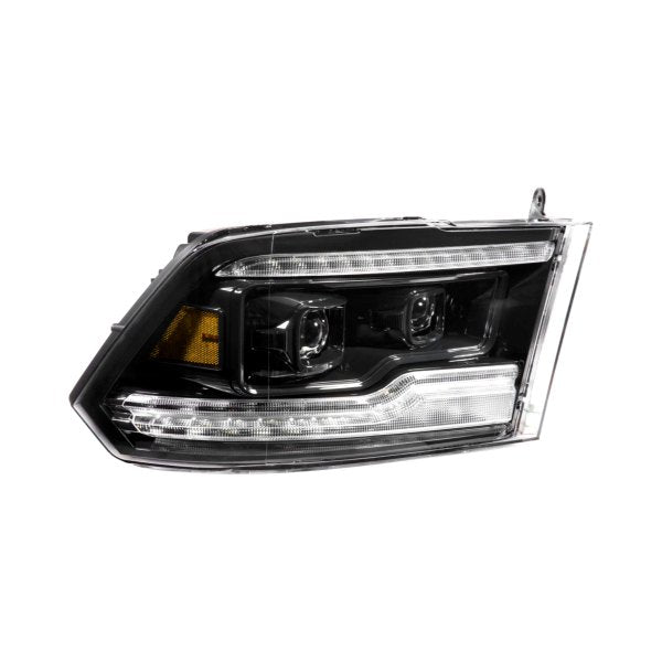 Morimoto XB LED Headlights: Dodge Ram (09-18) (Pair / Amber DRL) LF520-A-ASM