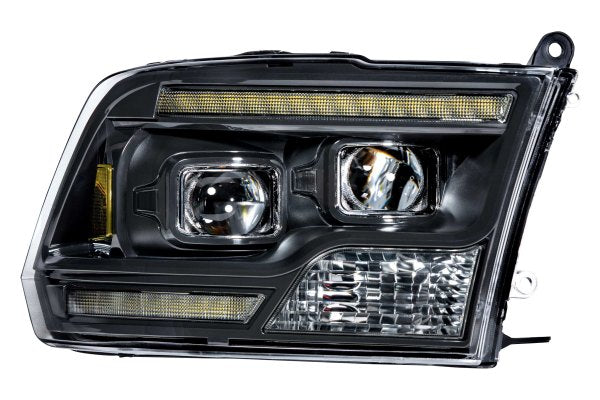 Morimoto XB Hybrid LED Headlights: Dodge Ram (09-18) (Pair / ASM) LF524
