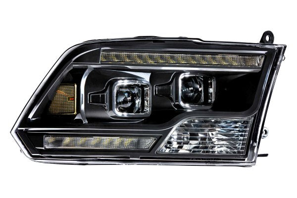 Morimoto XB Hybrid LED Headlights: Dodge Ram (09-18) (Pair / ASM) LF524