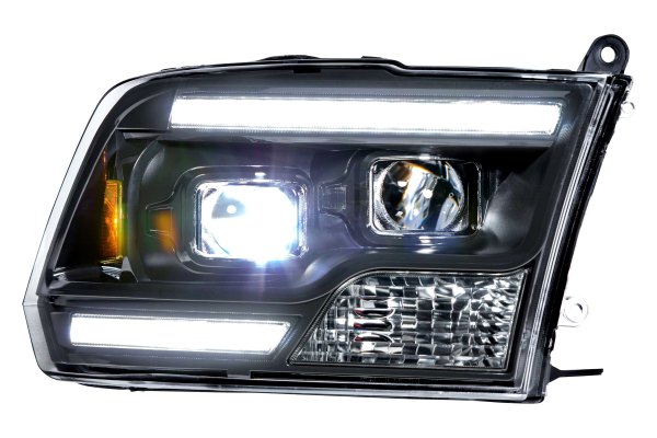 Morimoto XB Hybrid LED Headlights: Dodge Ram (09-18) (Pair / ASM) LF524