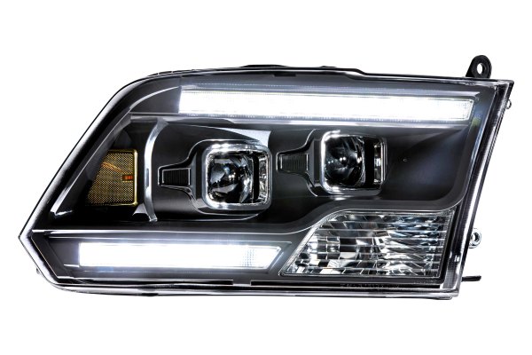 Morimoto XB Hybrid LED Headlights: Dodge Ram (09-18) (Pair / ASM) LF524