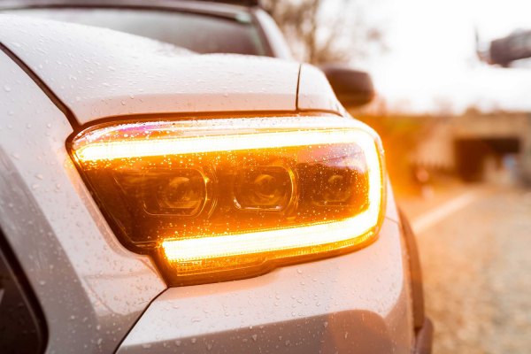 Morimoto XB LED Headlights: Toyota Tacoma (16-20) (Pair / ASM / Amber DRL) (Gen 2) LF530.2-A-ASM