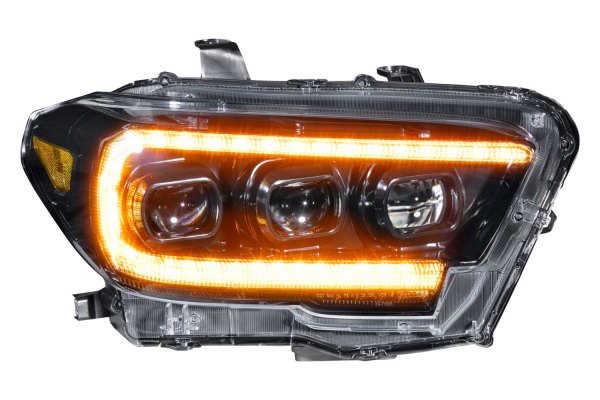 Morimoto XB LED Headlights: Toyota Tacoma (16-20) (Pair / ASM / Amber DRL) (Gen 2) LF530.2-A-ASM