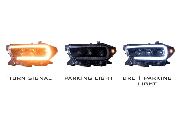 Morimoto XB LED Headlights: Toyota Tacoma (16-20) (Pair / ASM) (Gen 2) LF530.2-ASM