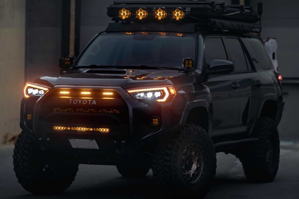 Morimoto XB LED Headlights: Toyota 4Runner (14-22) (Pair / ASM / Amber DRL) (Gen 2) LF531.2-A-ASM