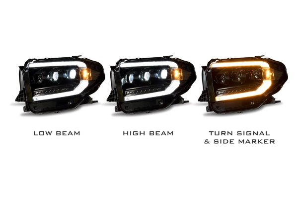 Morimoto XB LED Headlights: Toyota Tundra (14-20) (Pair / ASM) (Gen 2) LF532.2-ASM