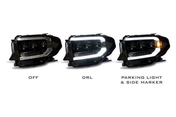 Morimoto XB LED Headlights: Toyota Tundra (14-20) (Pair / ASM) (Gen 2) LF532.2-ASM