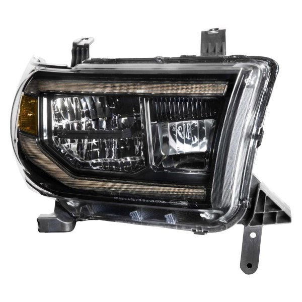 Morimoto XB LED Headlights: Toyota Tundra (07-13) (Pair / ASM / Amber DRL) LF533-A-ASM
