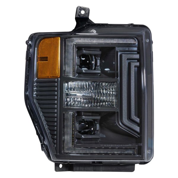 Morimoto XB Hybrid LED Headlights: Ford Super Duty (08-10) (Pair / ASM) LF555