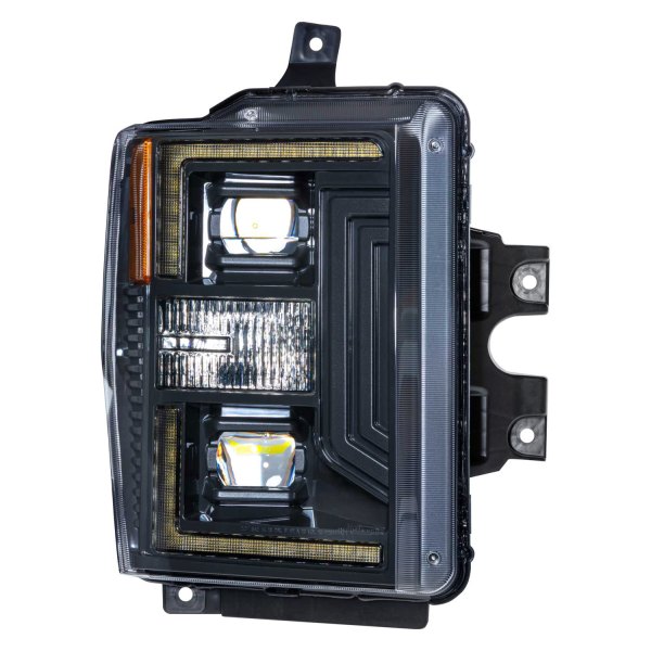 Morimoto XB Hybrid LED Headlights: Ford Super Duty (08-10) (Pair / ASM) LF555