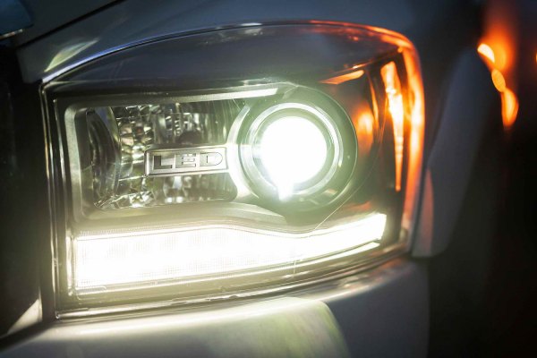 Morimoto XB Hybrid LED Headlights: Dodge Ram (06-08) (Pair / ASM) LF558