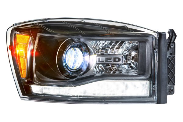 Morimoto XB Hybrid LED Headlights: Dodge Ram (06-08) (Pair / ASM) LF558