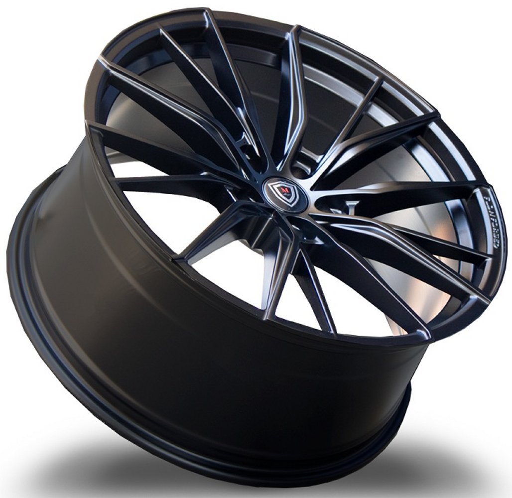 20x9.5 Marquee M1007 Satin Black 5x112 45mm