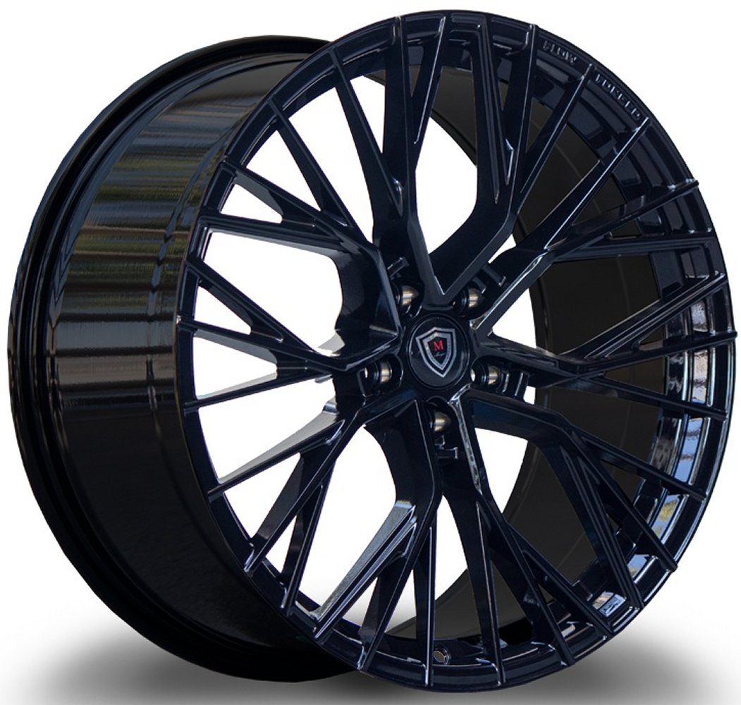 20x8.5 Marquee M1006 Gloss Black 5x120 35mm