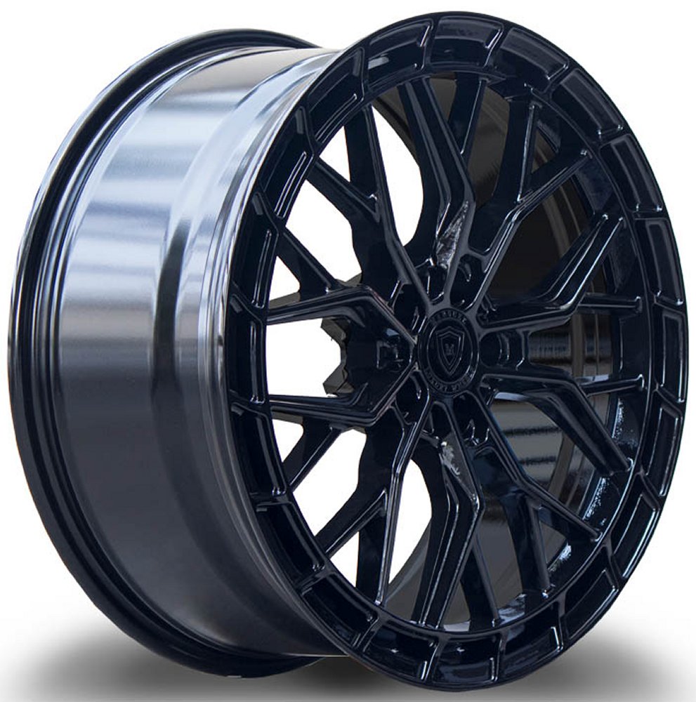 20x10.5 Marquee M1665 Gloss Black (Flow Formed) 5x112 45mm