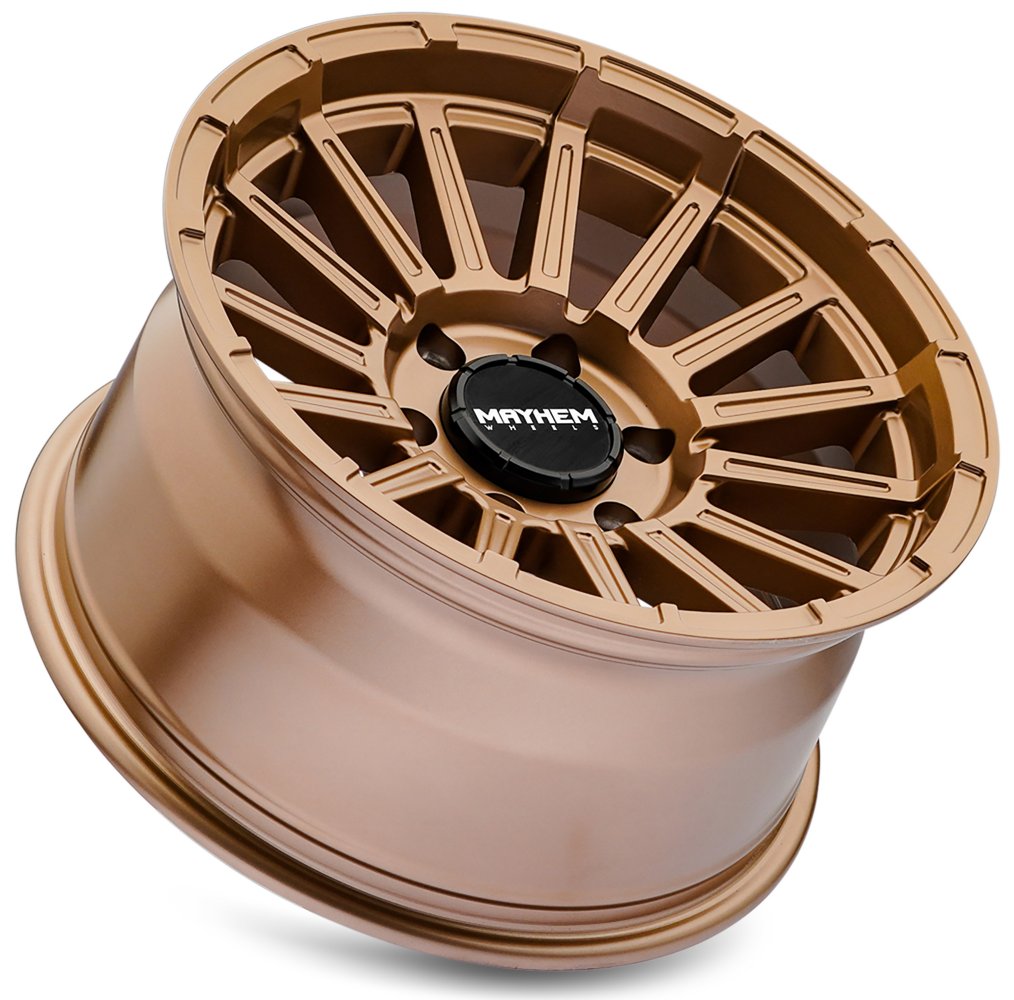 (Clearance - No Returns) 17x9 Mayhem Granite 8309 Matte Bronze 6x135 0mm
