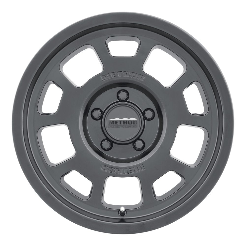 (Clearance - No Returns) 17x8.5 Method Race MR705 Matte Black (Bead Grip) 6x135 0mm